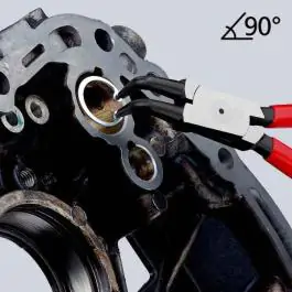 Zeger klešta kriva unutrašnja 44 21 J21 170mm KNIPEX