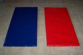 Strunjača 100 x 50 x 3 cm plava