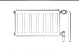 Radijator metalni 1000x600mm kompakt 22K VOGEL & NOT