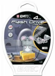 USB Flash memorija Refill M312 4GB oblik Miš EMTEC