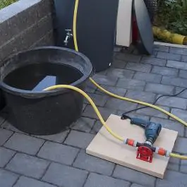 Pumpa za vodu pogon na bušilici (CE) plastična 3000 lit/h WOLFCRAFT