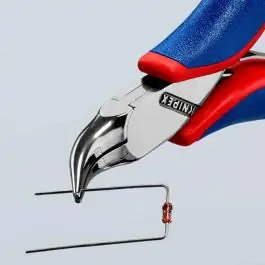 Klešta špicasta kriva za elektroniku 115 mm 35 42 115 KNIPEX