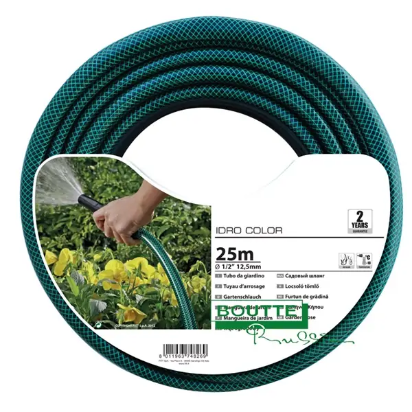 Crevo za vodu idro color zeleno lagano 1/2" 50 m Fitt