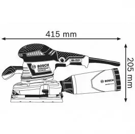 Vibraciona brusilica GSS 230 AVE Professional BOSCH