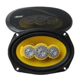 Auto zvučnici 6x9" (15cm x 22cm) 4 WAY,400W,30 OZ MAGNET,YELLOW KEVLAR,C4K6904 XWAVE
