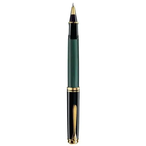 Olovka roler Souveran R400 crno/zelena Pelikan
