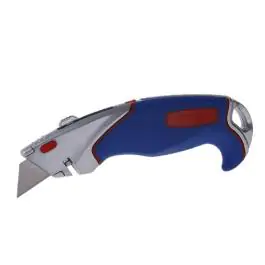 FESTA metalni skalpel sa uvlačivim sečivom i 2 rezervna trapezoidna sečiva