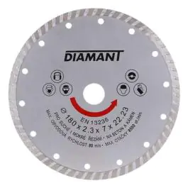 Rezna ploča dijamantska turbo 180mm LEVIOR