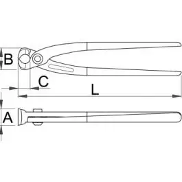 Klešta armiračka 531/4PR 280mm UNIOR