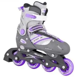 Roleri PW-126C PVC šina (33-36) ACTION