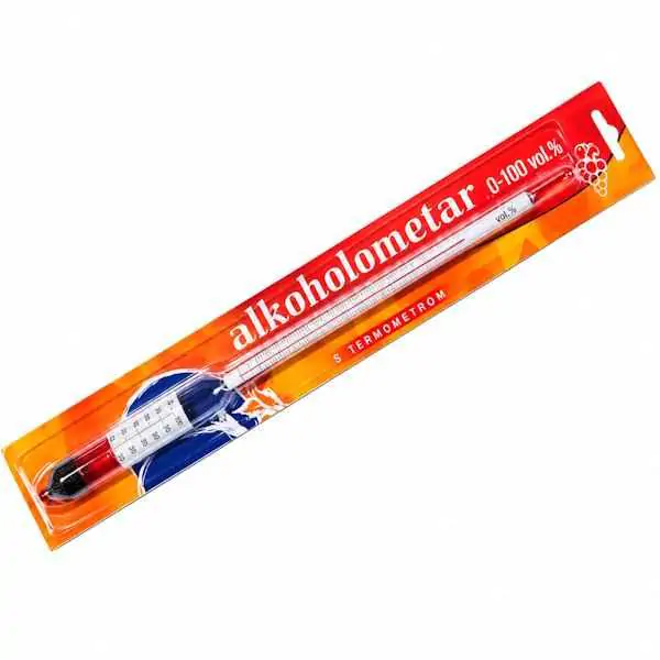 Alkoholometar sa temperaturnom skalom