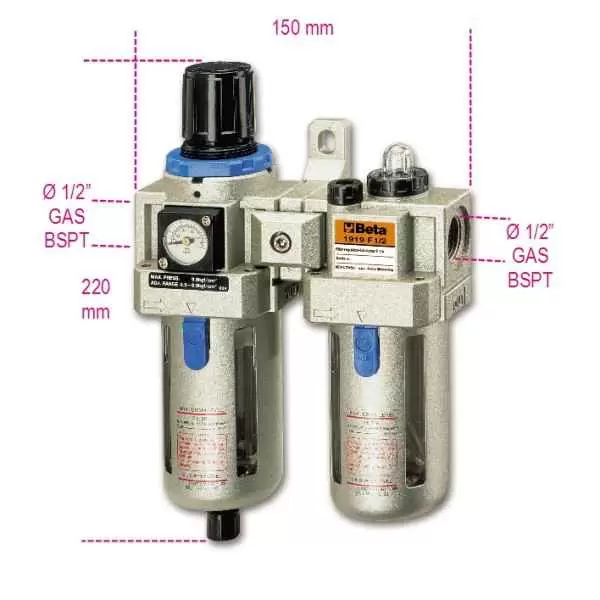 Filter, regulator, nauljivač 1919F1/2 Beta - proizvod na akciji