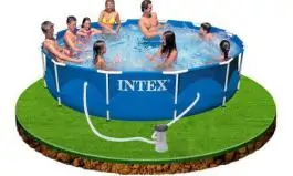 Bazen metal frame 366cmx76cm Intex