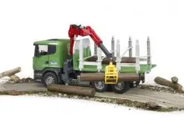 Kamion Scania za prevoz drva BRUDER