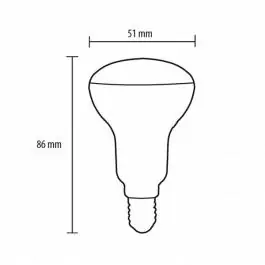 LED sijalica bela 2,9W LSV07NW-E14/3 PROSTO