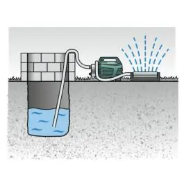 Pumpa za baštu 1300W P 4500 Metabo