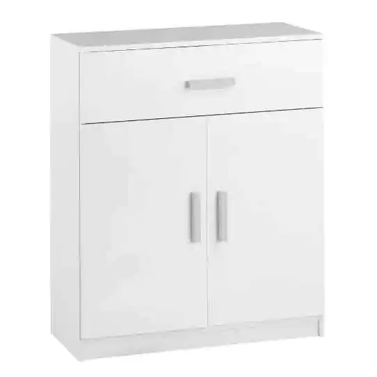 Komoda KABDRUP 1 fioka 2 vrata bela