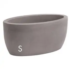 Baštenska saksija ATHENA siva