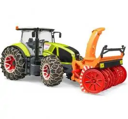 Traktor Klass Axion 950 sa lancima i frezom za sneg Bruder