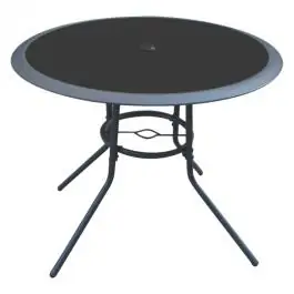 Baštenski set 4 stolice žute + sto 90cm Lipari