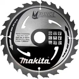 List cirkulara testera za drvo MForce 210x40zx30 B-08109 MAKITA
