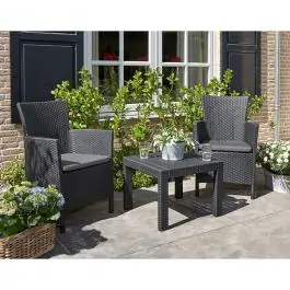 Balkonski set Rosario grafit