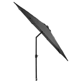 Suncobran ARSITA Ø300cm sa nagibnim mehanizmom crni