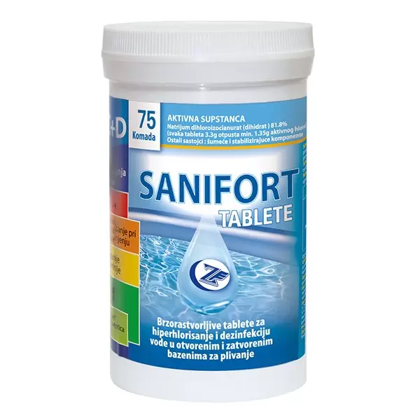 Hlor tablete 75 kom SANIFORT