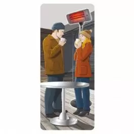 Halogena grejalica za spoljnu upotrebu 2000W FK272 HOME