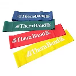 Elastična traka za vežbanje žuta 7.6 x 45.5 cm Thera Band Loop