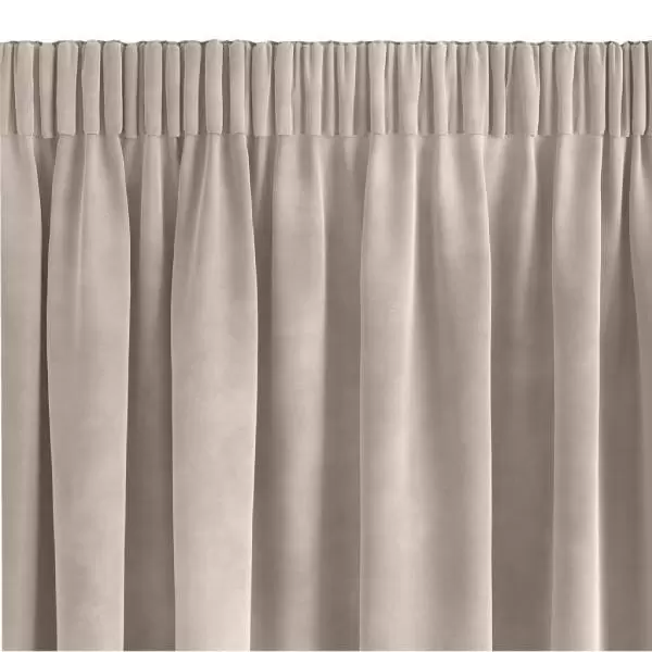 Zavesa AUSTRA 140x300 baršun pesak