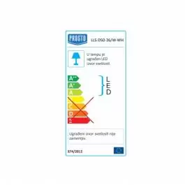 Viseća LED lampa 36W dnevno svetlo PROSTO