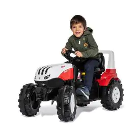 Traktor na pedale Steyr Rollykid prikolica