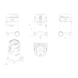 Usisivač za suvo i mokro usisavanje ASA 30 L PC INOX Metabo