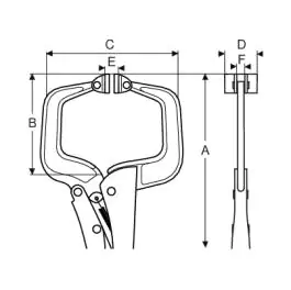 Irimo grip klešta GRIP 'C' 300mm