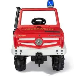 Kamion na pedale MB Unimog vatrogasni sa prskalicom Rolly toys