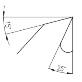 HSS list kružne testere za drvo 450x2,8x30mm 56z Pilana