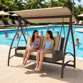 Baštenska ljuljaška 166x130x170 cm