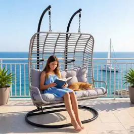 Viseća fotelja, korpa 126x120