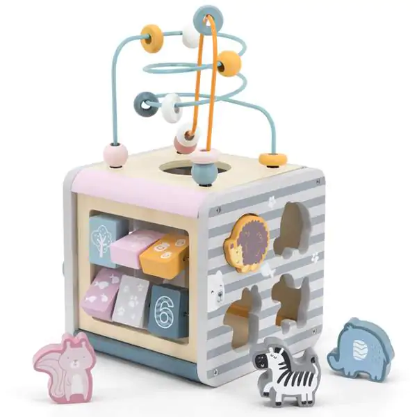 Viga 5 u 1 montesori aktiviti kocka