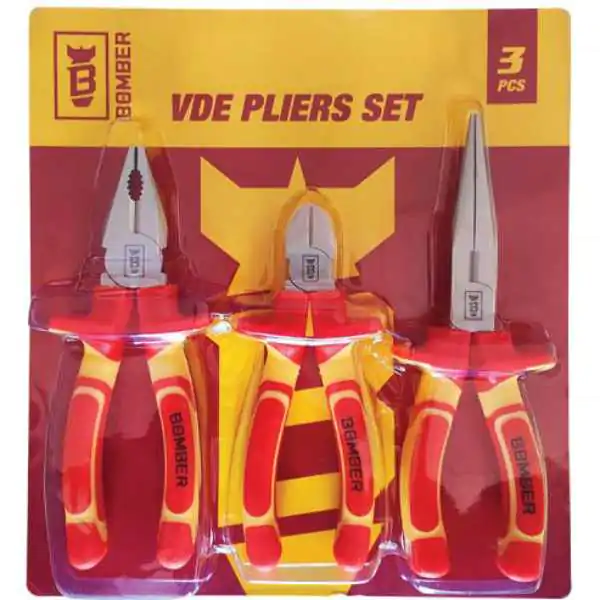 Set VDE klešta 3 kom Bomber - proizvod na akciji