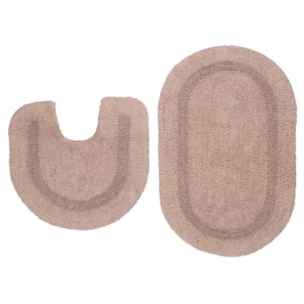 Set prostirki za kupatilo 2 kom LERDALA roze