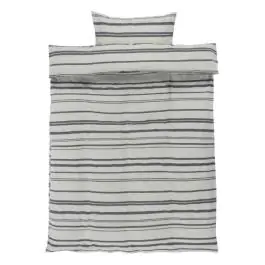 Set posteljine LISSI flanel 140x200 siva