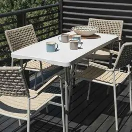 Sklopivi sto HOL Š62xD124 bela