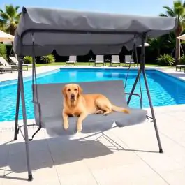 Baštenska ljuljaška 170cm FDZN 5202 siva