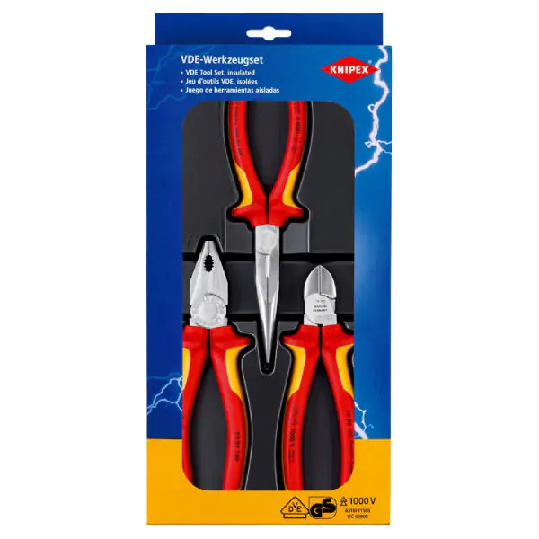 Knipex komplet klešta Electro set 3 dela 00 20 12 - proizvod na akciji