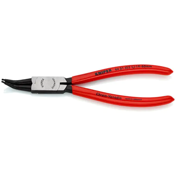 Knipex klešta za unutrašnje sigurnosne prstenove kriva 180mm 44 31 J22 - proizvod na akciji