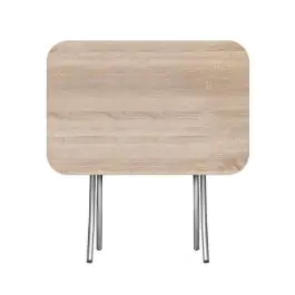 Sklopivi sto 50x80cm tekstura drvo hrasta Alesta AL10025WD