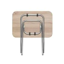 Sklopivi sto 50x80cm tekstura drvo hrasta Alesta AL10025WD