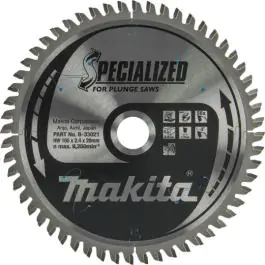 TCT Specialized list testere za aluminijum 165mm x 20mm x 56z B-33021 Makita